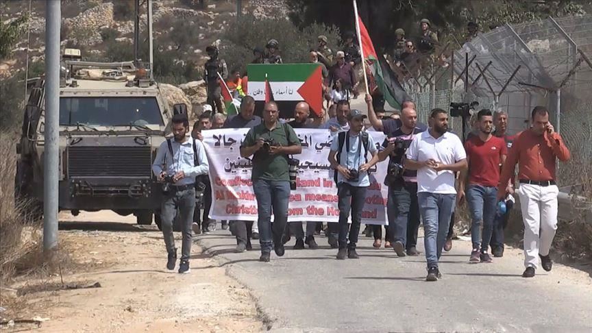 На Западном берегу прошла акция против еврейских поселений