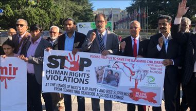 Ispred zgrade UN-a održani protesti zbog kršenja ljudskih prava u Kašmiru