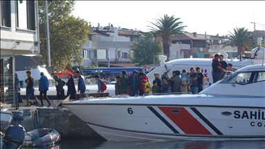 خفر السواحل التركية تضبط 127 مهاجرا غربي البلاد