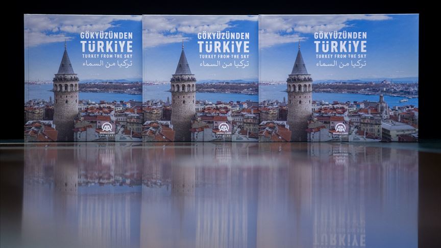 الأناضول تنشر كتابها "تركيا من السماء" بطبعة جديدة في 3 لغات   