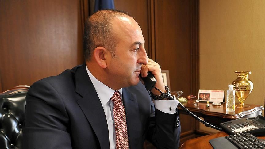 Entretien téléphonique Cavusoglu-Raab 