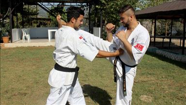 Milli sporcu kardeşlerin hedefi dünya şampiyonluğu