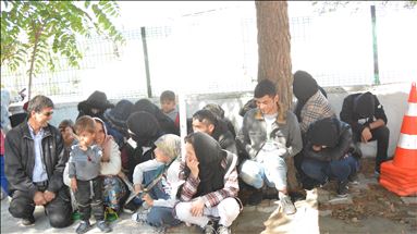 دستگیری32 مهاجر غیرقانونی در بالیکسیر ترکیه