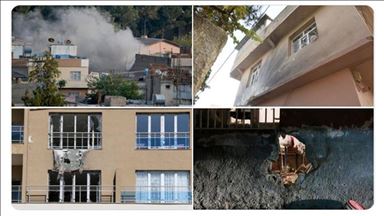 حملات گروه تروریستی پ.ی.د به مناطق مسکونی ترکیه