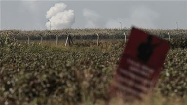 نبع السلام.. تصاعد أعمدة دخان من الأهداف الإرهابية برأس العين