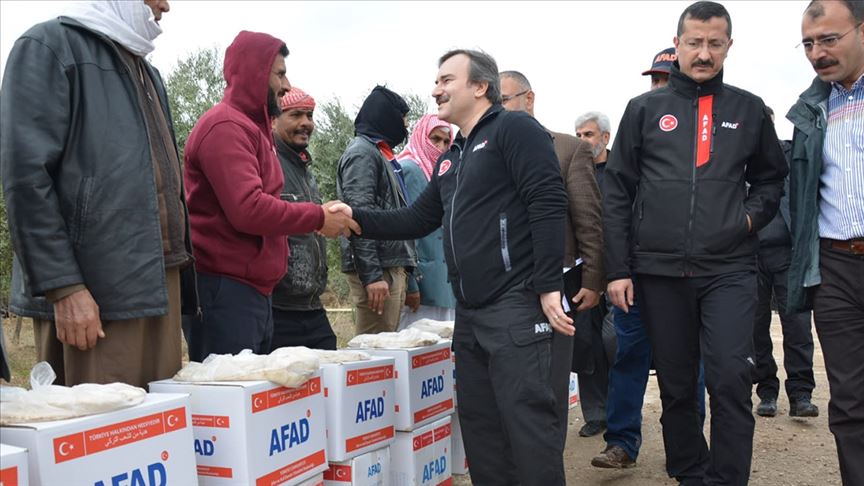 وفد تركي يتفقد مناطق "نبع السلام" في سوريا 