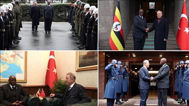 Turkish defense chief hosts Ugandan counterpart