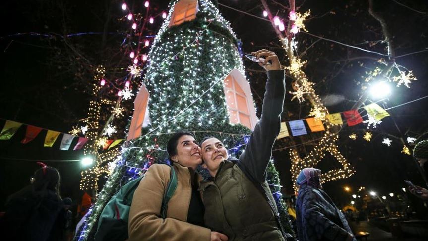 احتفالات بالعاصمة أنقرة ابتهاجًا بقدوم العام الجديد