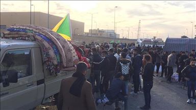 عقب‌نشینی شبه‌نظامیان عراقی از مقابل سفارت آمریکا