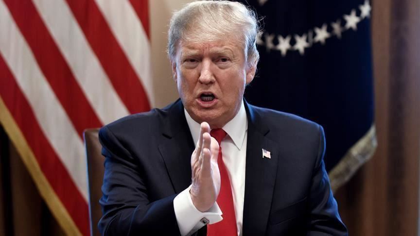 Donald Trump ve Binyamin Netanyahu'nun birlikte olduğu görsel