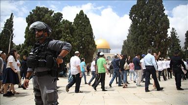 ادامه یورش شهرک‌نشینان یهودی به مسجدالاقصی