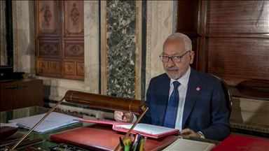 Ghannouchi s’entretient de la question palestinienne avec le S.G de l’union des avocats arabes