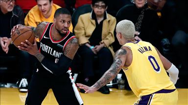 NBA'de Trail Blazers forması giyen Lillard'dan 51 sayı