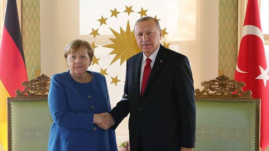 Turkish president speaks with German leader by phone
