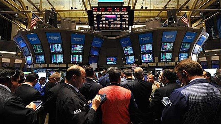 افت ارزش سهام در بازار بورس نیویورک