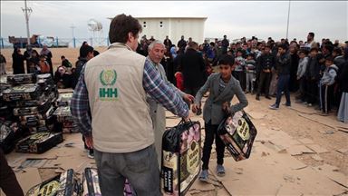 کمک‌های انسانی ترکیه به آوارگان لیبی