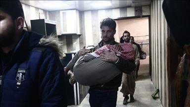 Russian, regime strikes kill 12 civilians in Idlib, Syria