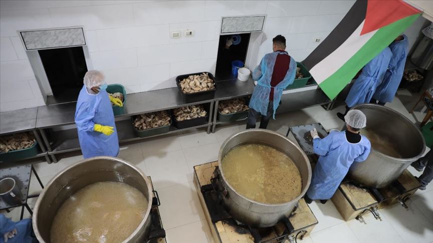 El Halil'deki İbrahim Tekkesi bu ramazan da yoksulları yalnız bırakmadı 