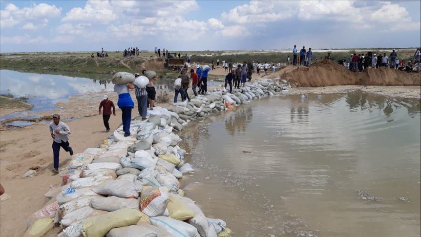 30 тысяч жителей Казахстана эвакуированы из зоны бедствия