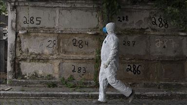 Brezilya'da son 24 saatte Kovid-19 nedeniyle 263 kişi öldü