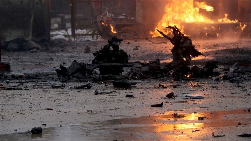 إصابة 8 مدنيين في تفجير إرهابي بـ"رأس العين" السورية