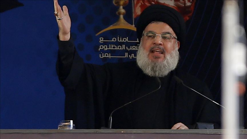 نصر الله: أمريكا تتبع سياسة "الخناق والحصار" تجاه لبنان