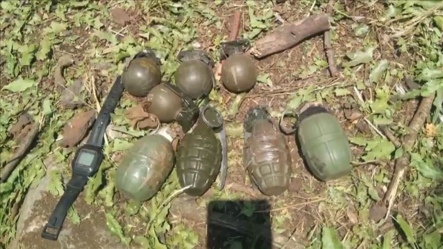 На севере Ирака у террористов РКК изъяты оружие и боеприпасы