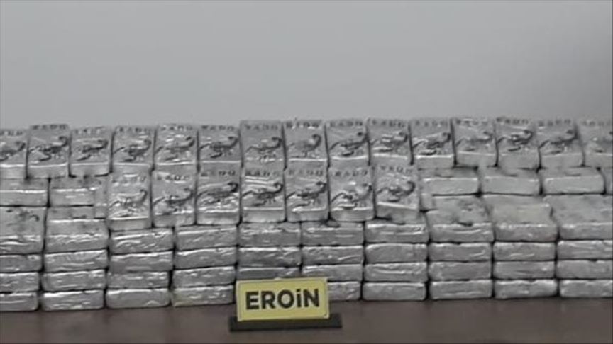 Over 8 kg heroin seized in southeastern Turkey