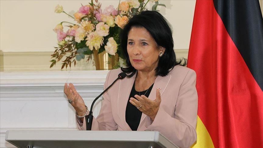 رئيسة جورجيا: لن نخضع لروسيا