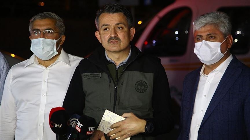 تركيا تعلن السيطرة على حرائق هطاي 