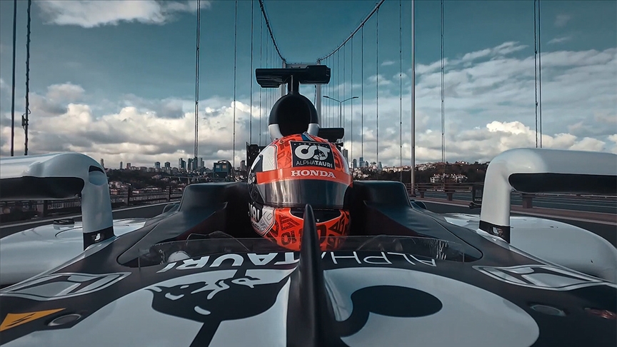 Formula 1'in İstanbul'daki tanıtım filmi tüm dünyada yayında