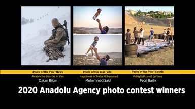 2020 Anadolu Agency photo contest winners announced