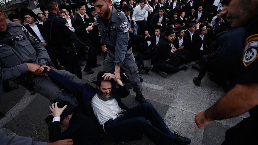 Ultra-Orthodox Jews clash with police in Israel