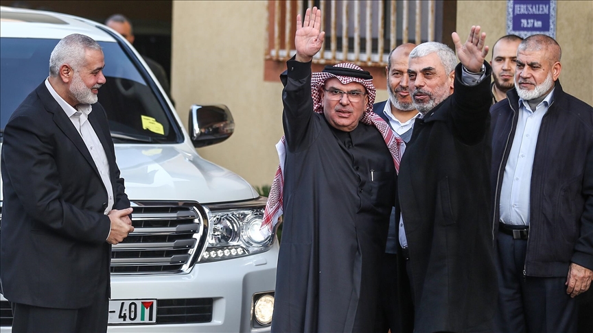 غزة.. مسؤول قطري يبحث مع "حماس" التطورات الفلسطينية