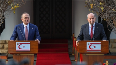 رئيس قبرص التركية: تطابق آرائنا مع أنقرة "مصدر قوة لنا"