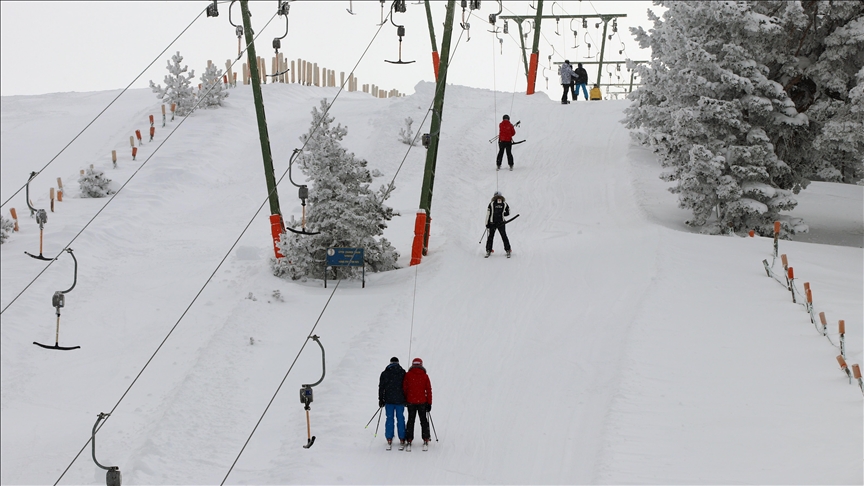 ارتفاع برف در پیست اسکی کارتال‌کایا به 157 سانتی‌متر رسید