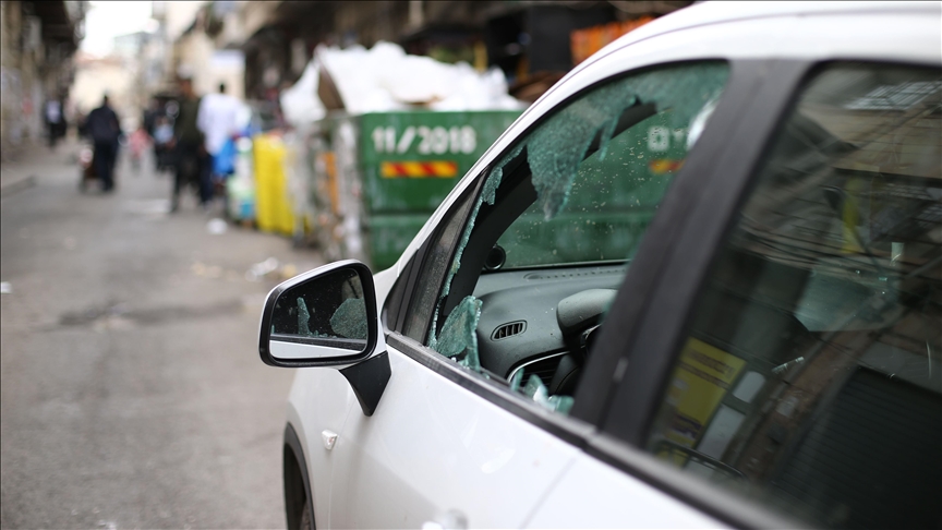 AA ekibi ve aracı Kudüs’te Ultra-Ortodoks Yahudilerin saldırısına uğradı