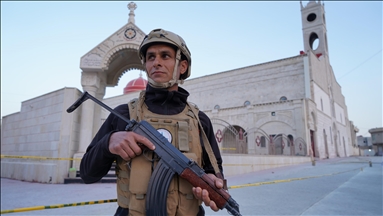 مەسیحییەکانی قەرەقۆش بە پەرۆشەوە لە چاوەڕوانی پێشوازیکردنی پاپادان