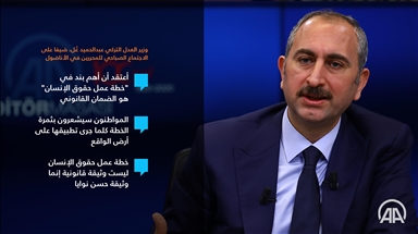 وزير العدل التركي: خطة عمل حقوق الإنسان ستخضع لمراقبة الشعب