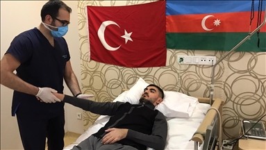 Ветеран Карабахской войны проходит лечение в Турции