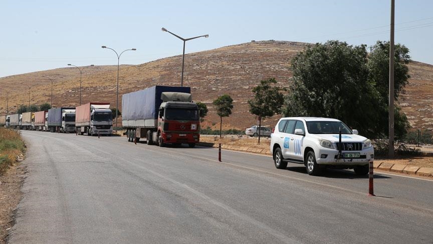 ООН направила в Идлиб 79 грузовиков с гумпомощью