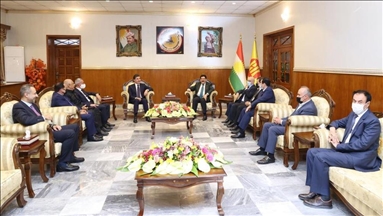 نێچیرڤان بارزانی لەگەڵ پارتی دیموکراتی کوردستان کۆبووەوە