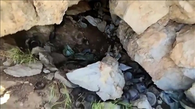 "الدفاع التركية" تنشر مشاهد لتدمير أوكار إرهابيين شمالي العراق