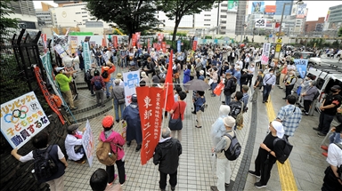 كورونا.. يابانيون يتظاهرون ضد "أولمبياد طوكيو"