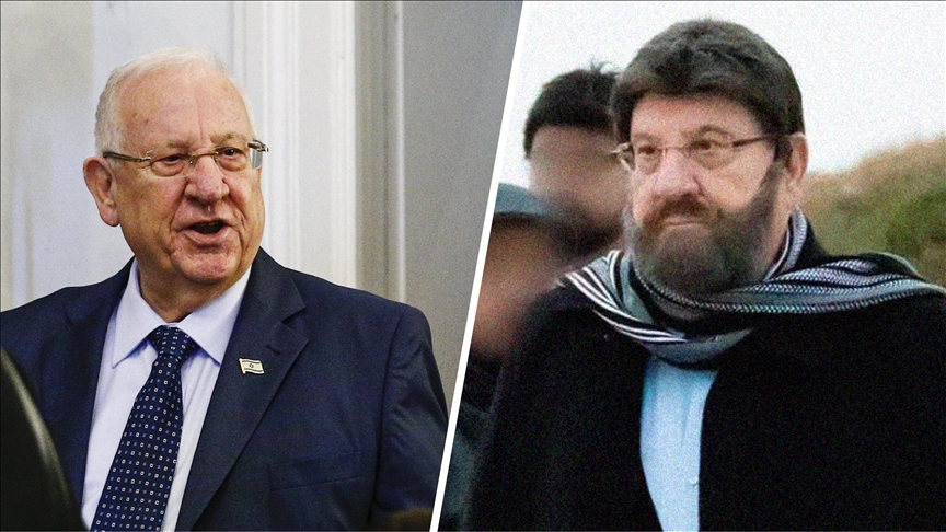 الرئيس الإسرائيلي يتجول متنكرا بهيئة شخص آخر