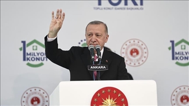 Turkish president hails country's public housing projects