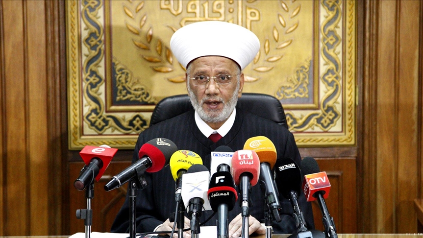 مفتي لبنان: نحن محاصرون وممنوع أن تكون لدينا حكومة