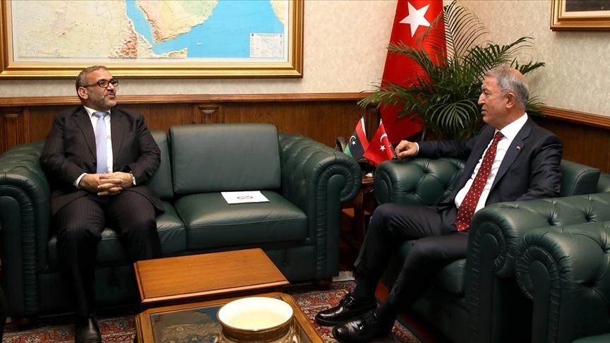 أنقرة.. أكار يلتقي رئيس المجلس الأعلى للدولة الليبي