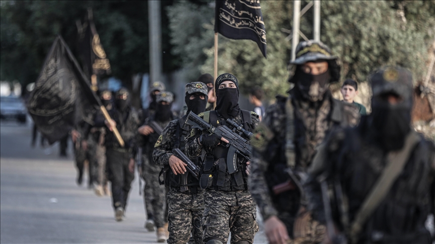 "سرايا القدس" تنظم عرضًا عسكريًا تضامنًا مع الأسرى بسجون إسرائيل