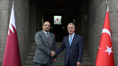 دیدار وزرای دفاع ترکیه وقطر پیرامون گسترش همکاری‌های امنیتی و صنایع دفاعی در استانبول